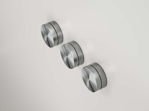 Термостатический смеситель для душа с 3 отверстиями из нержавеющей стали с переключателем