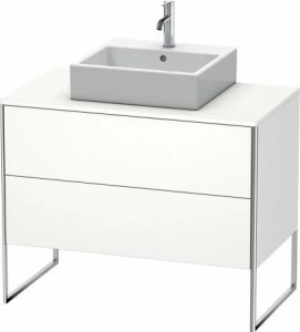 XS492101818 Тумбочка для консоли напольная XSquare #XS4921 1000 x 548 мм Белый матовый, декор