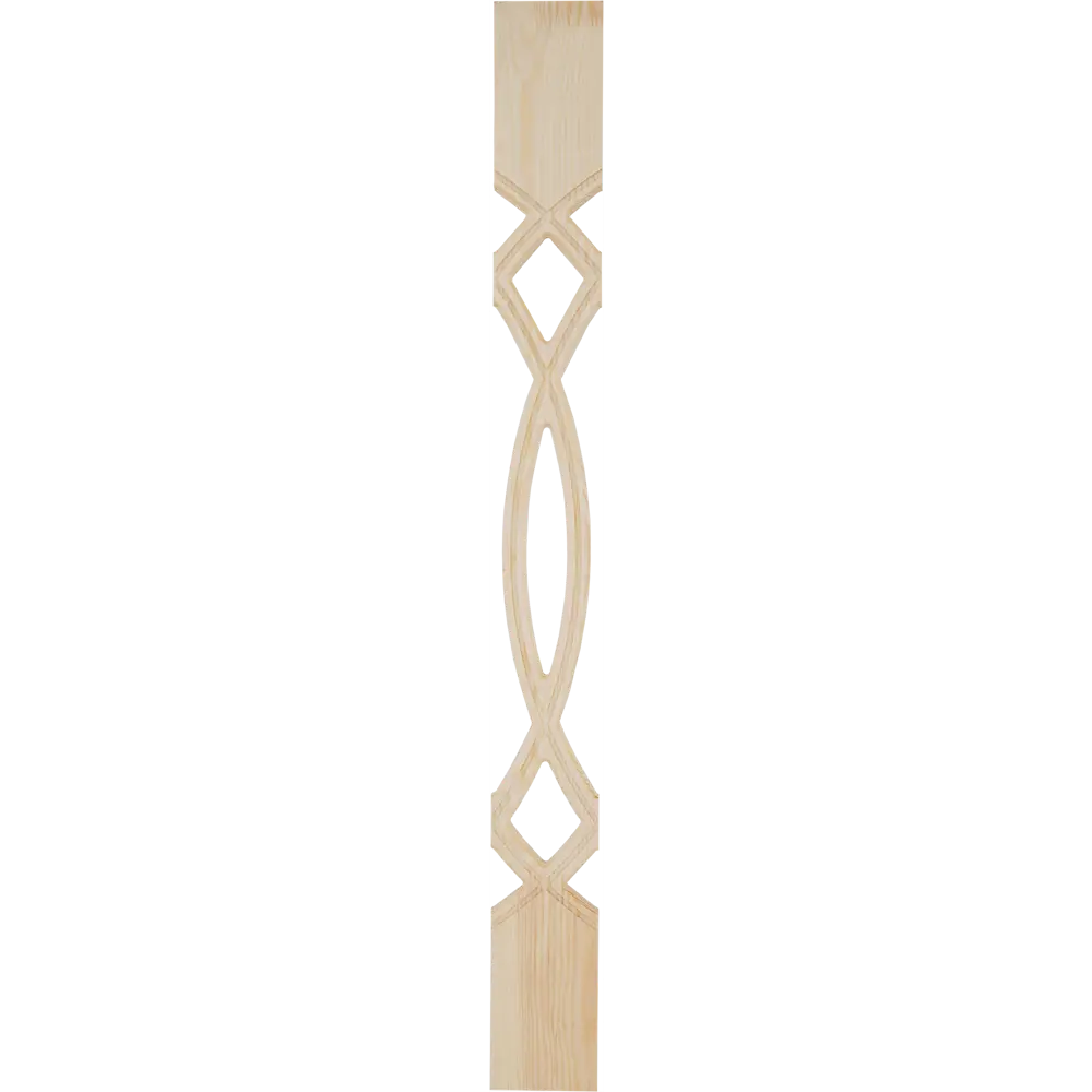 Santreyd Балясина сращенная хвоя Экстра - элегантная опора для лестничных перил 83850893 Дуга STLM-1494692