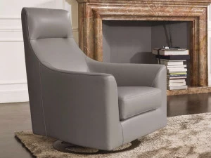 CTS SALOTTI Кресло поворотное с подлокотниками Rebecca