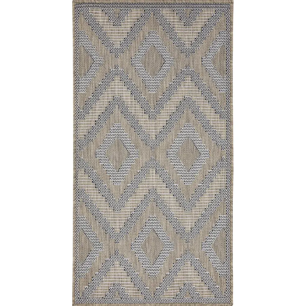 Циновка Дели 80x120 см полипропилен 81414_50512 цвет бежевый ROYALTAFT STLM-2211204 - Вид №1