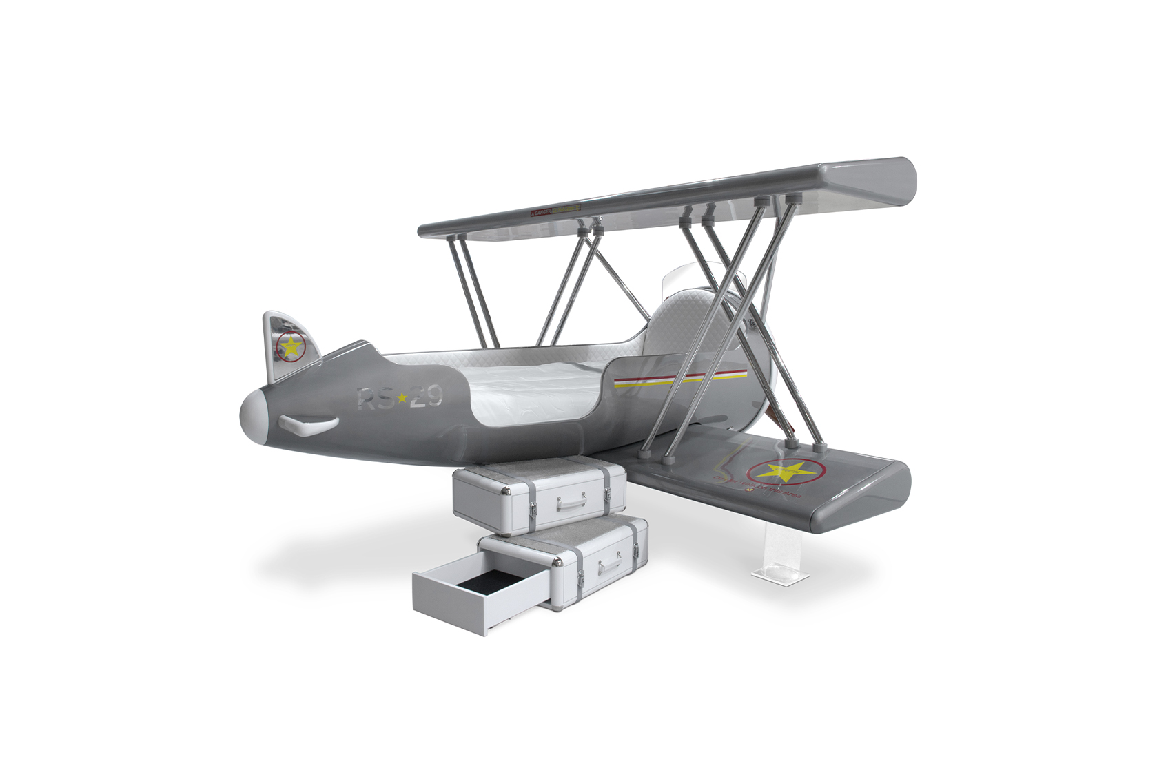 CIST771 Детская кровать самолет Самолет Sky B Circu  - Вид №3