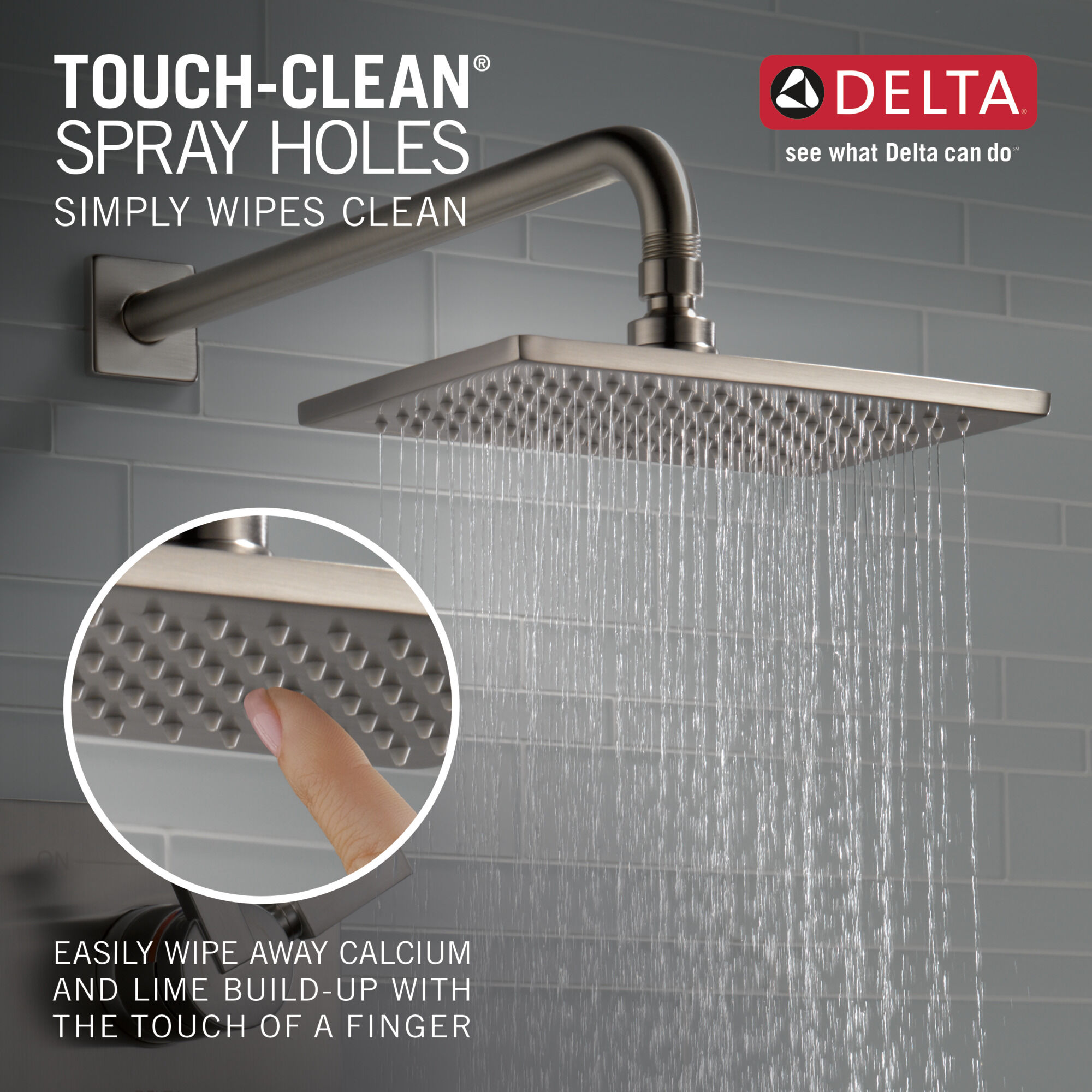 T14453-SS Для ванны и душа Monitor® серии 14 Delta Faucet Vero Нержавеющая сталь - Вид №1