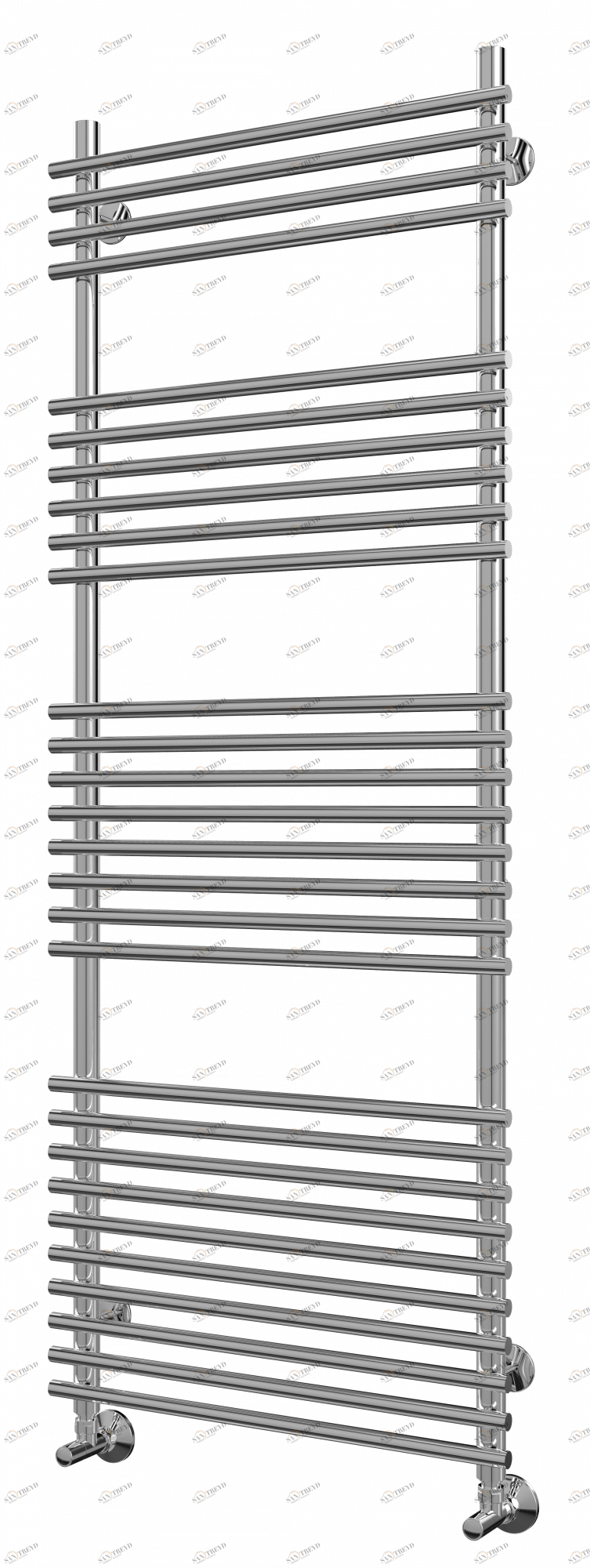 4620768886614 ЛЮКС Ватра П28 500х1426 (10+8+6+4) Полотенцесушитель TERMINUS Нержавеющая сталь