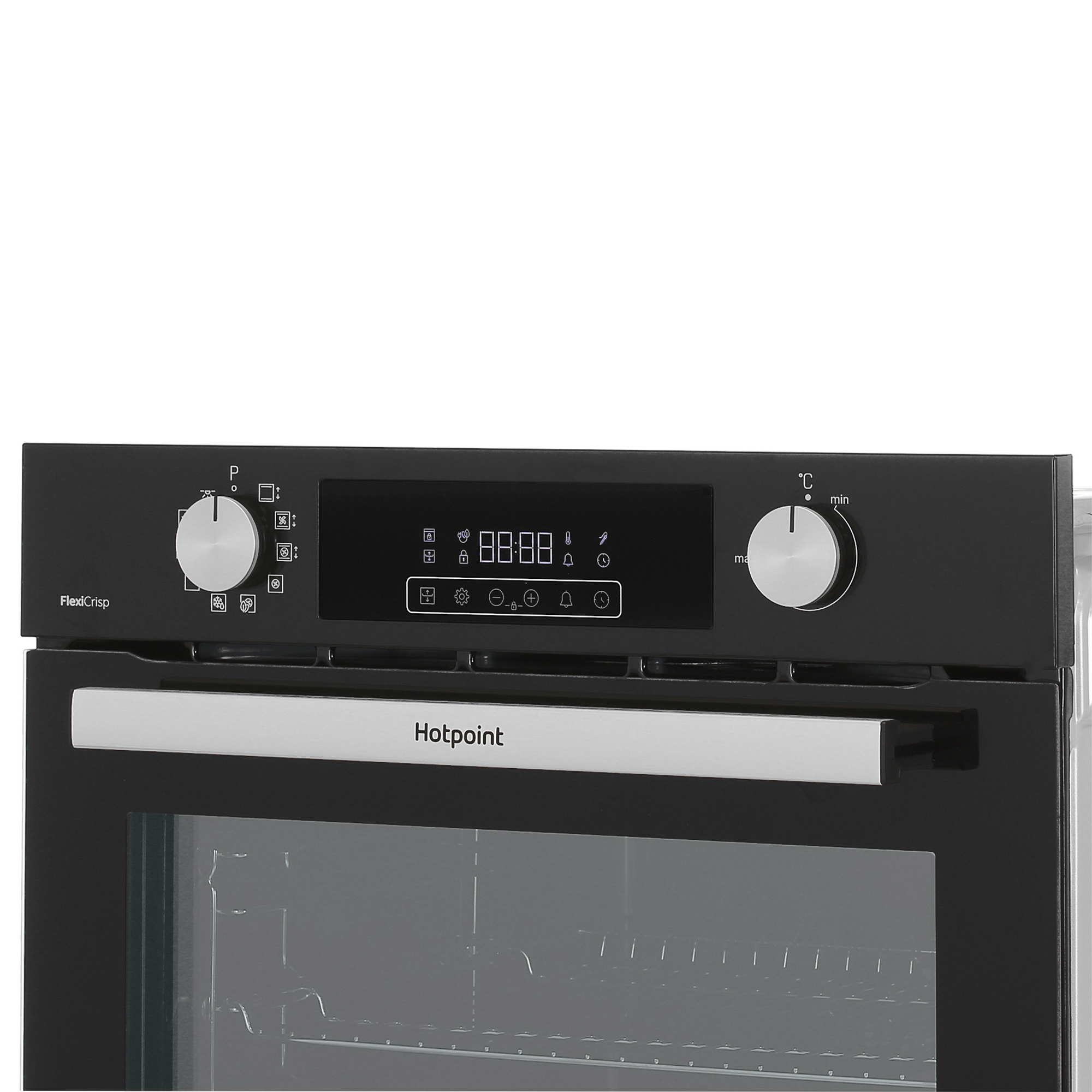 9100981 Электрический духовой шкаф Hotpoint FE8 821 H BL черный STDN-0089641 - Вид №3
