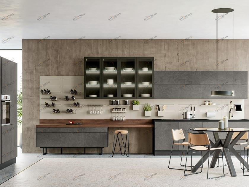 Cucine Lube Оборудованная кухня Round sun-id-1371236