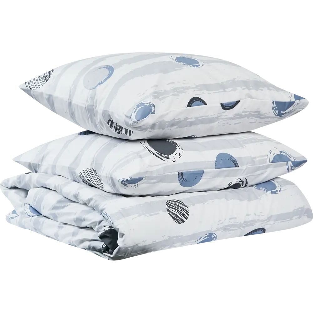 Шуйские ситцы Дом снов Планеты — комплект постельного белья из сатина 89338191 STLM-1050260 - Вид №1