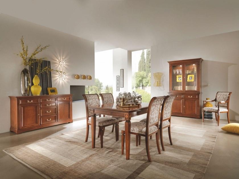 SELVA Комод вишня с ящиками Villa borghese 7370-7380-7371 - Вид №1