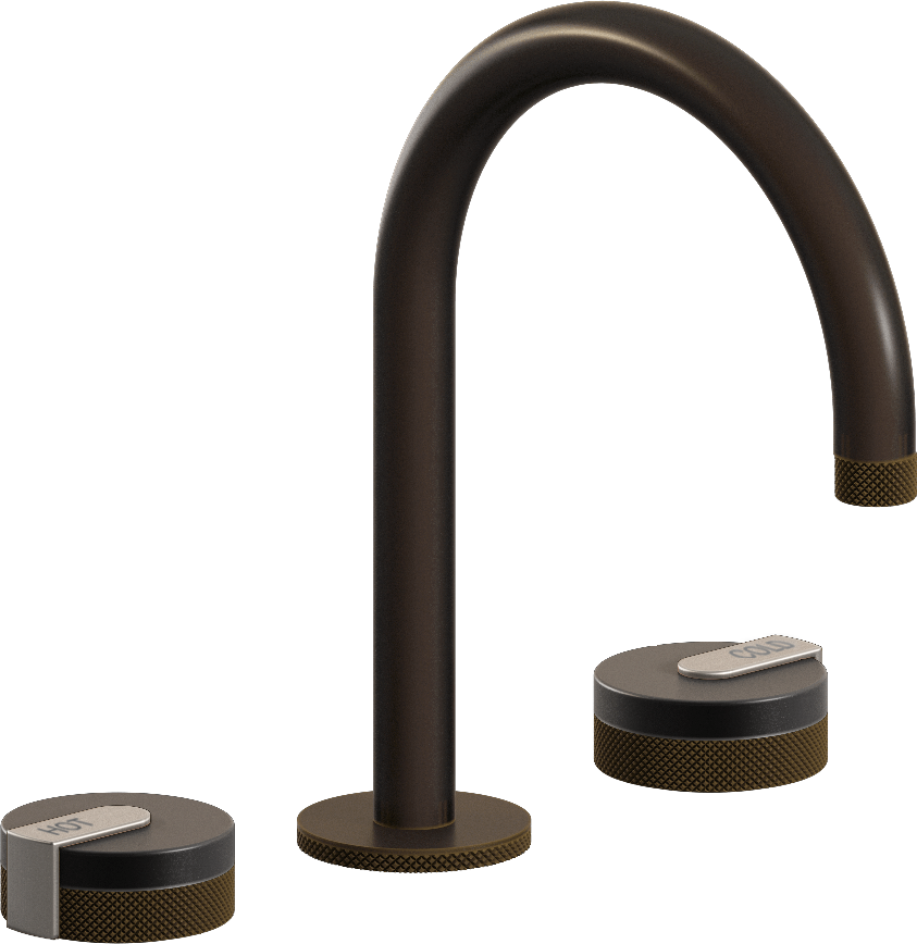 E-11512-R1GM-L1SN-OB Смеситель для умывальника на 3 отвертия GRAFF MOD+