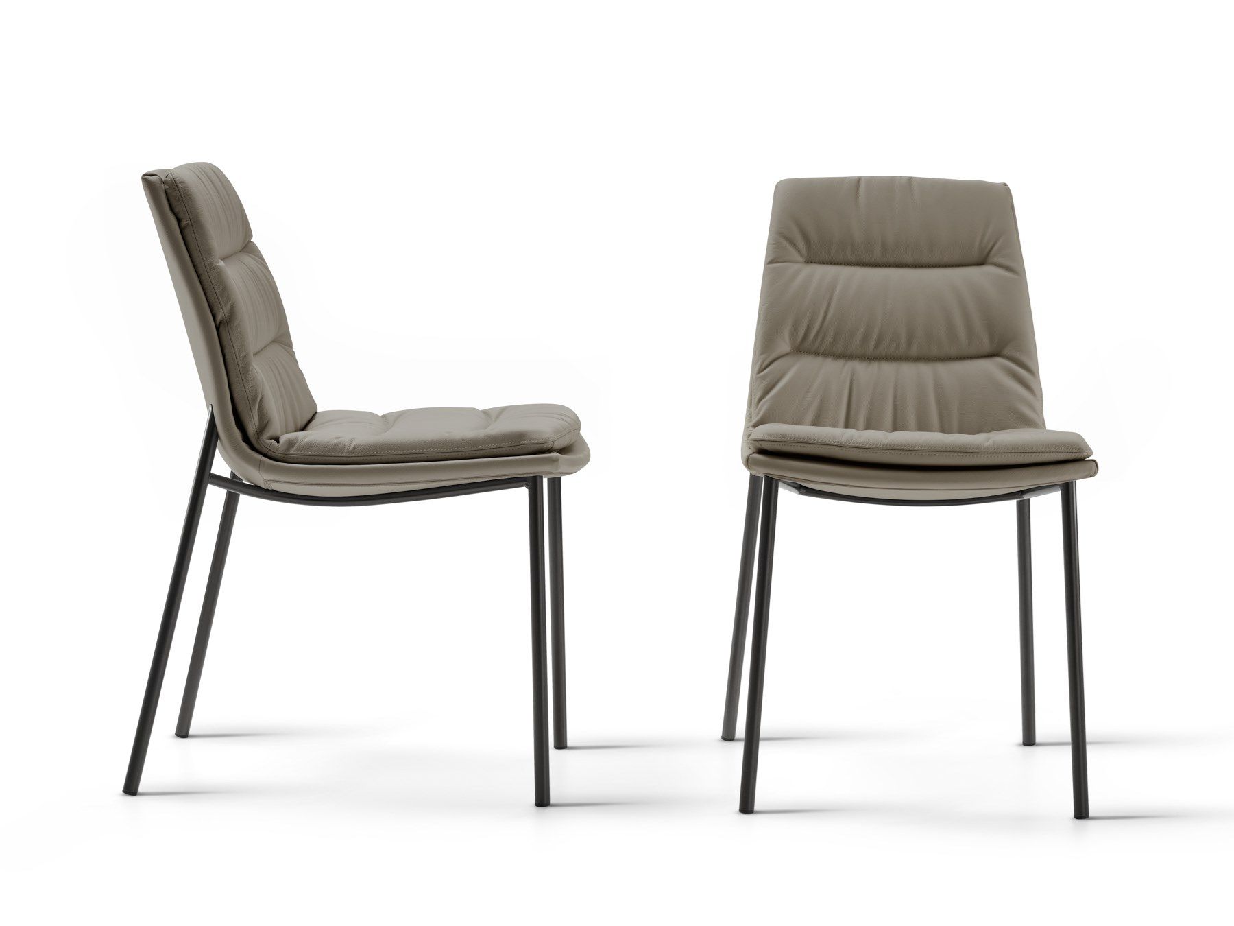 Кожаный мягкий стул EFORMA Lady ARCH-00091462 - Вид №1