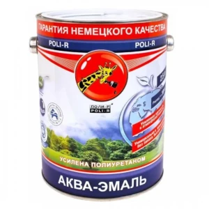 90196892 Аква - эмаль Poli-R глянцевая 2.5 л STLM-0855740