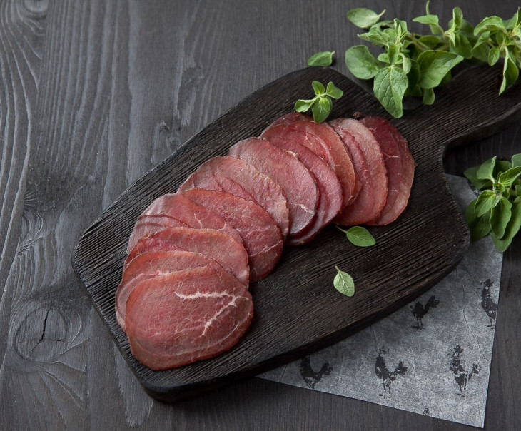 9205 Брезаола (нарезка) Вкусляндия 