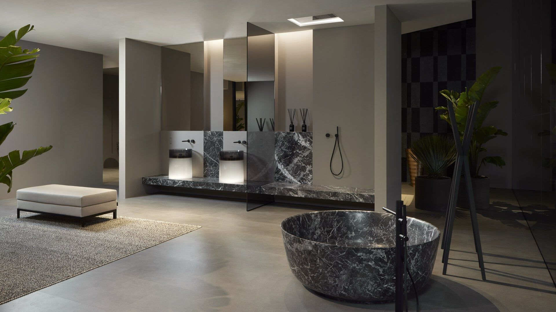 Мраморная облицовка для спинки и столешниц Antoniolupi CARTESIO ARCH-00097176 - Вид №10