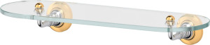 STI 114 Полка с держателями 40 cm 3SC STILMAR CHROME/GOLD