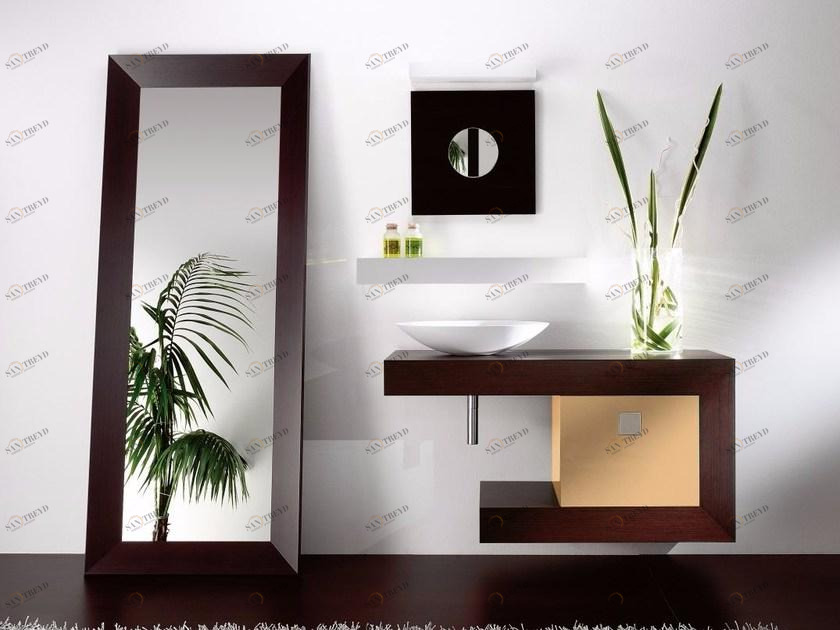 CARMENTA Деревянная тумба под умывальник с ящиками Counter sun-id-1492819