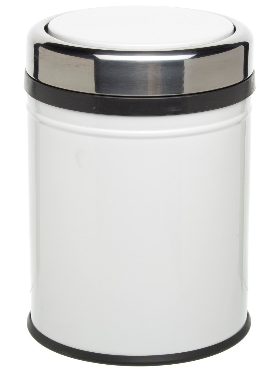 Вёдра с педалью и крышкой Libra 8L White NAVAKO 11143