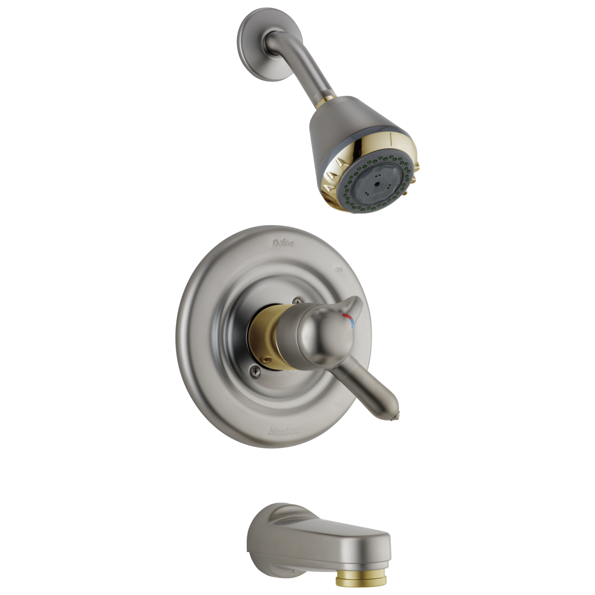 T17430-SS Для ванны и душа Monitor® 17 Series Delta Faucet Classic Нержавеющая сталь