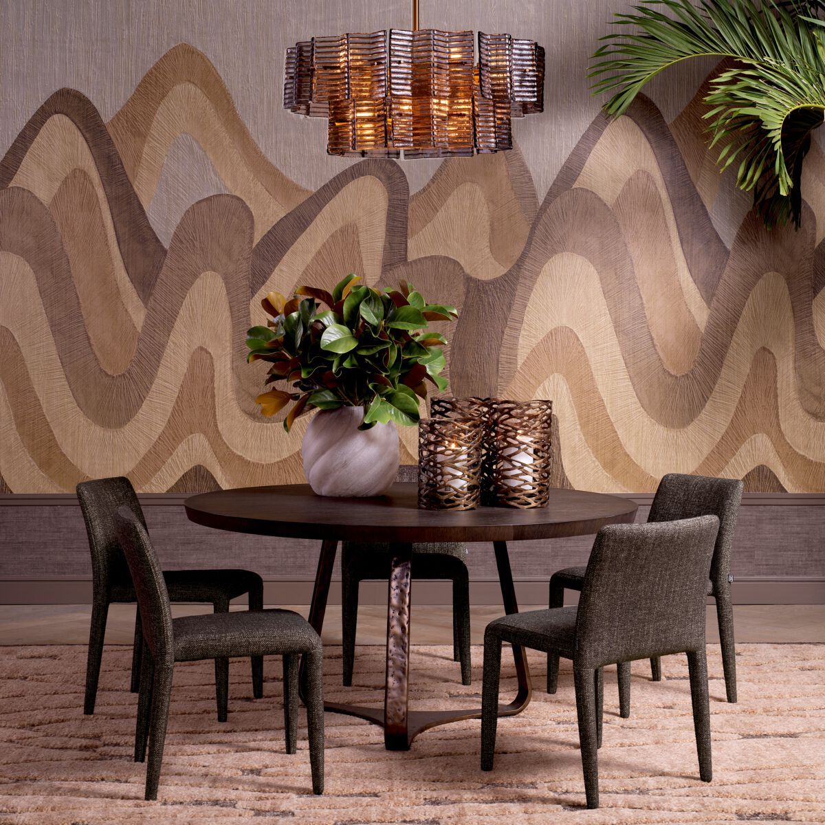 Стеклянный подвесной светильник Eichholtz SILVANO ARCH-00051257 - Вид №2