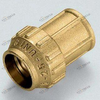 Муфта ВР 40х1"1/4 для ПНД труб TIEMME 3400013