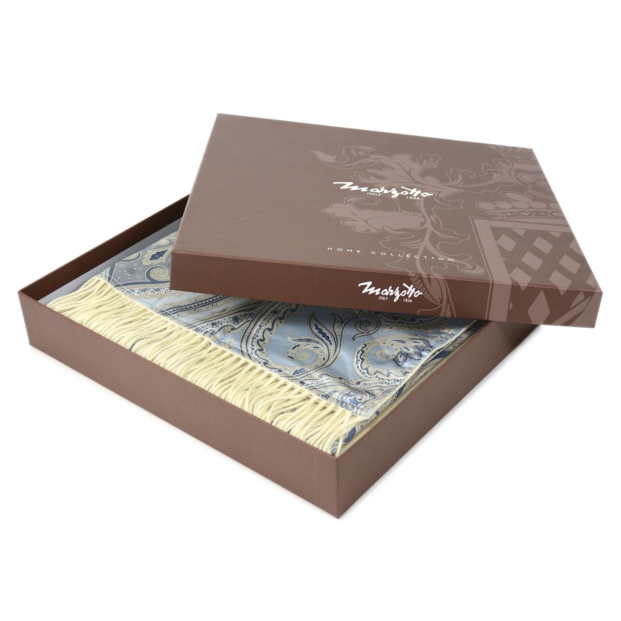 Плед-палантин Сristallo, 65х180 см, голубой MARZOTTO CRISTALLOS10103 - Вид №3