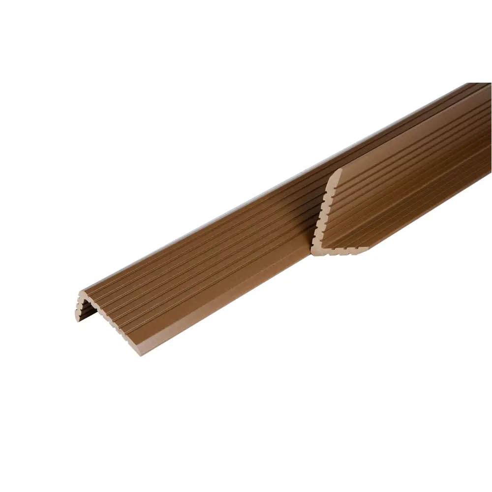 Угол торцевой T-Decks 35x70x4000 мм цвет натуральное дерево STLM-2119332