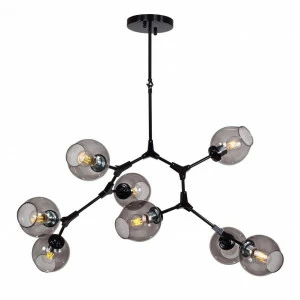 Подвесная люстра Favourite Bolos 1742-8P FAVOURITE ДИЗАЙНЕРСКИЕ, BOLOS BLACK 057073 Серый