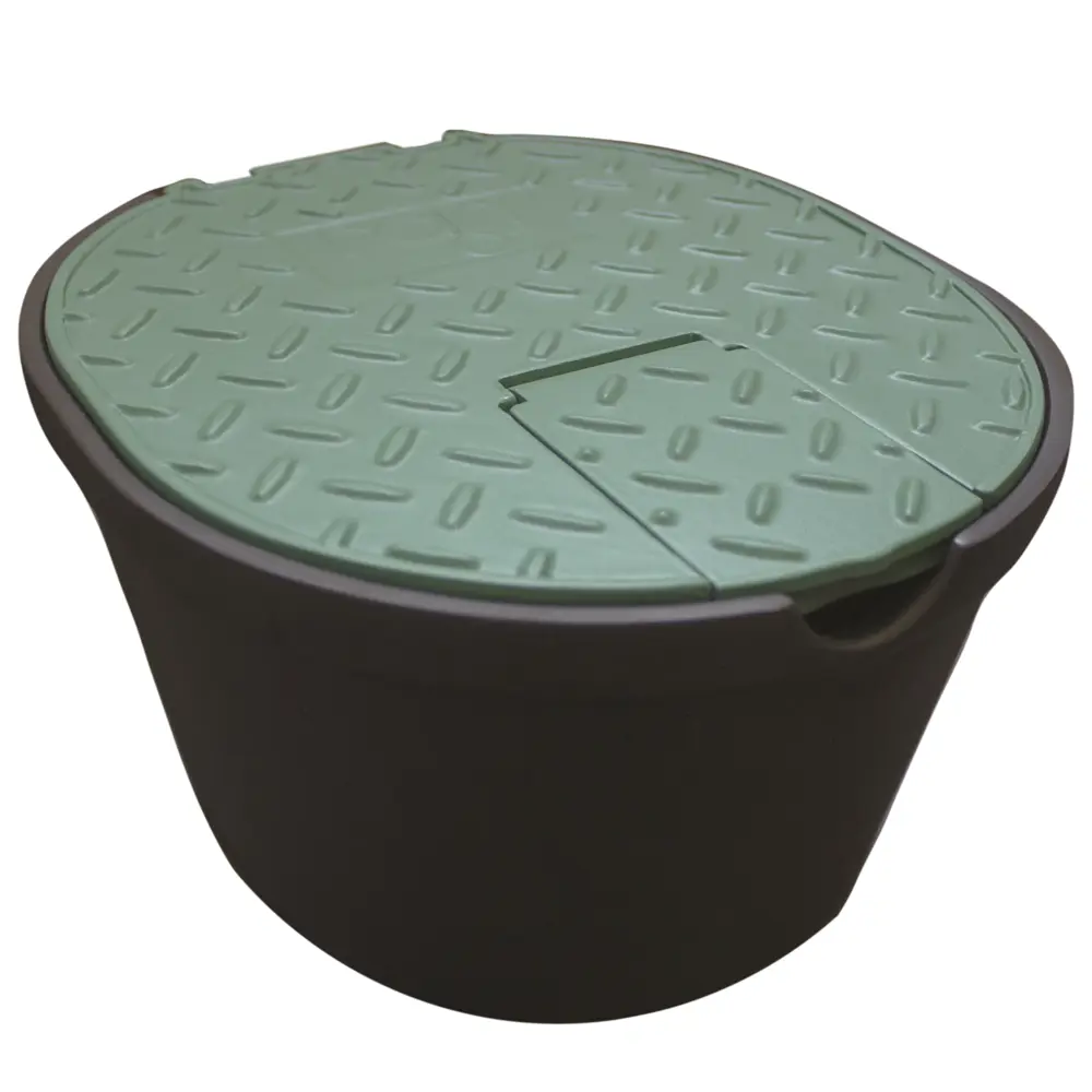 RAIN Короб для садовой розетки с краном и защитной крышкой 81874354 STLM-0013872