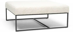 EPÒNIMO Квадратный пуф из ткани Casentino Gotham Gt 006