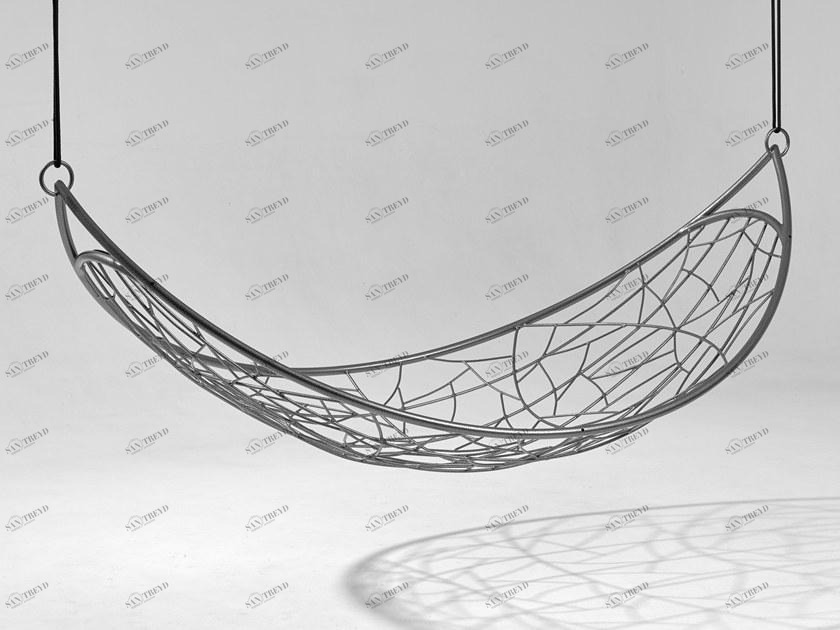 Studio Stirling 2-местный стальной гамак с порошковым покрытием sun-id-1426998