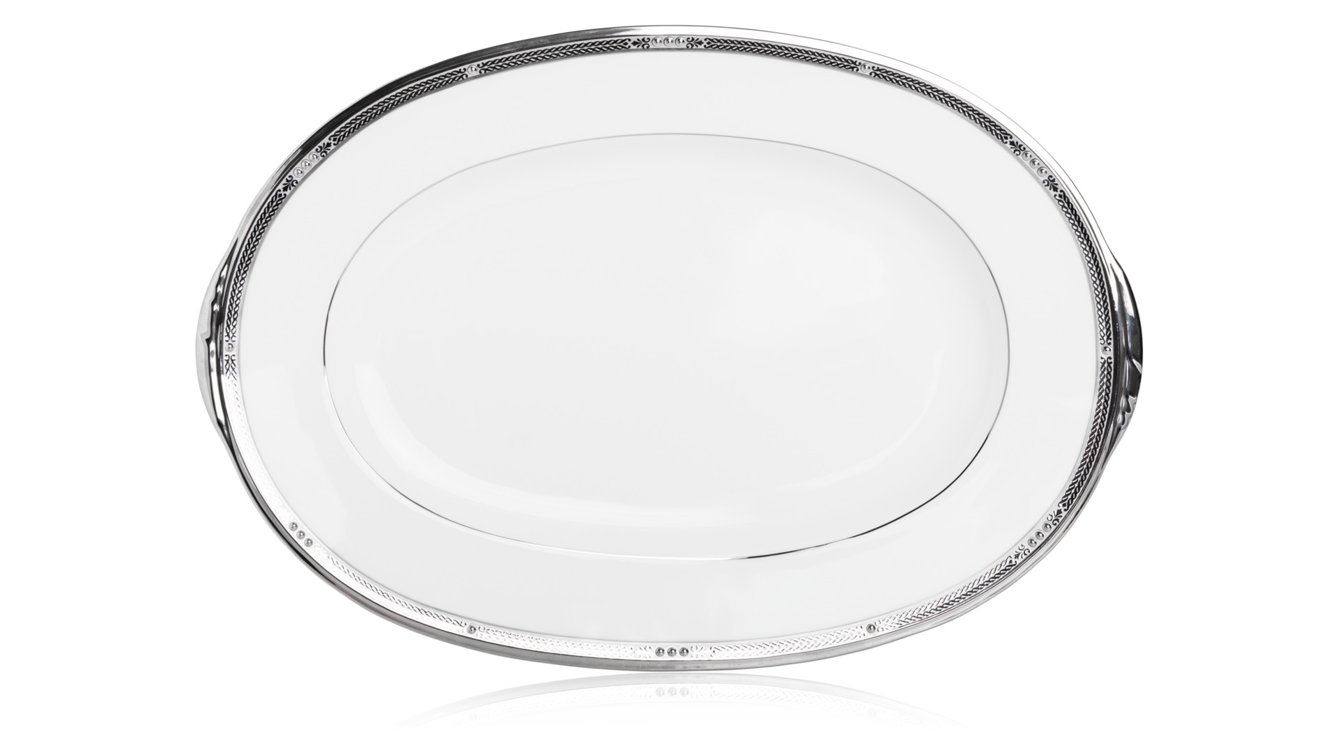 10654836 Noritake Сервиз столовый Noritake "Чатлайн, платиновый кант" 6/27 Фарфор костяной  - Вид №4