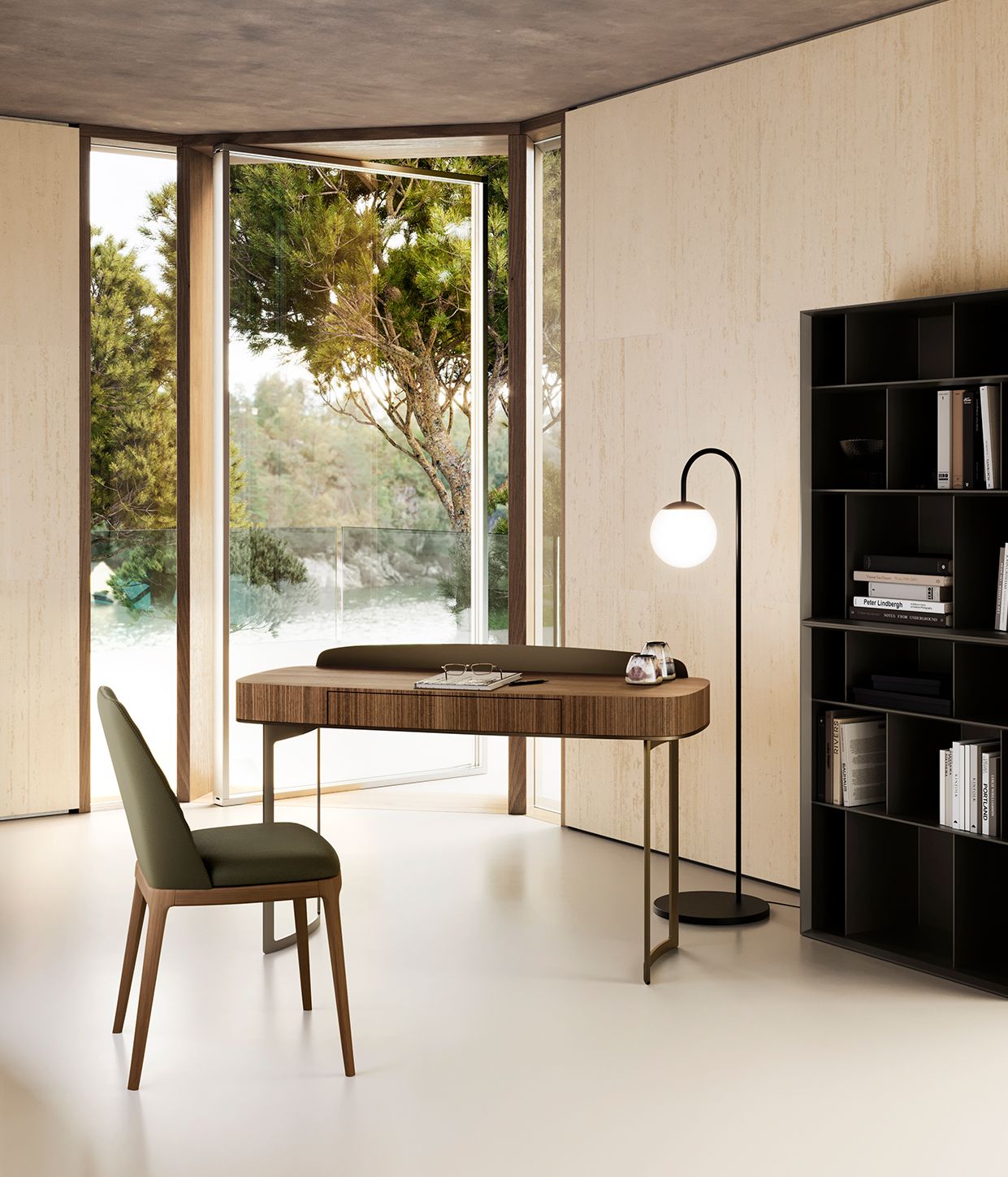 Деревянный письменный стол с ящиками EFORMA Lyra ARCH-00038024 - Вид №2