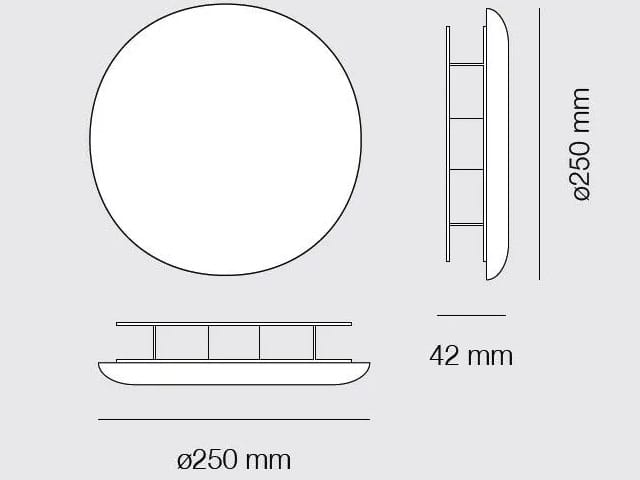 Настенный светильник для наружного освещения в BETALY® 9010 novantadieci OCIO BIG ARCH-00039777 - Вид №5