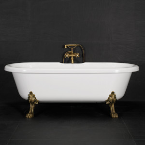 20000706 Ванна Elisabeth 1750 Белые Античные Лапы Westerbergs Белый