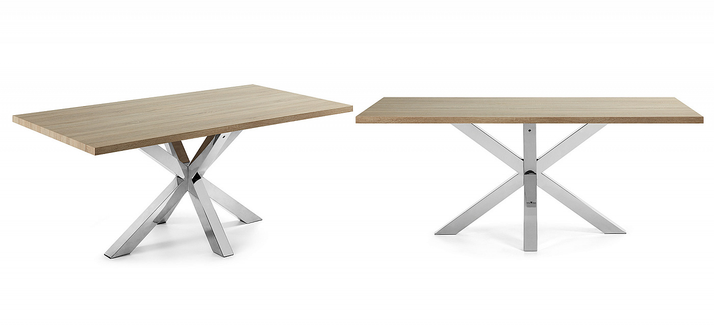 045386 Стол обеденный Arya натуральный La Forma Argo