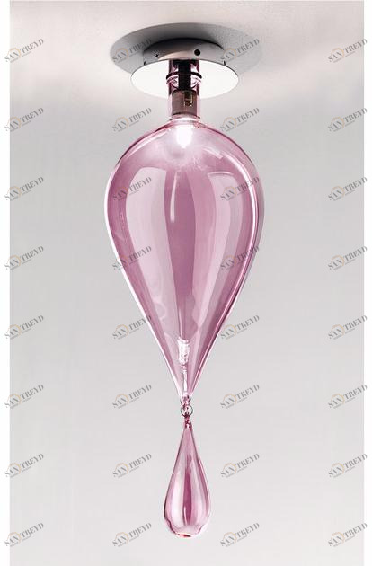 Cangini & Tucci Потолочный светильник с прямым светом из дутого стекла Goccia 806.1l