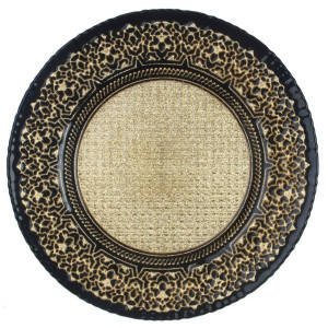90350762 Блюдо для сервировки Guangdong Light Houseware Co. LTD стекло 758966 цвет черный Восточная сказка STLM-0196277 TIANQIN ARTS AND CRAFTS