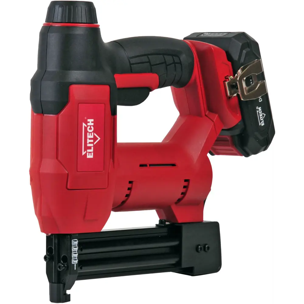 Степлер аккумуляторный Elitech ПГА1832Л E2210.001.01, 18 В Li-Ion 2 Ач STLM-2127680 - Вид №1