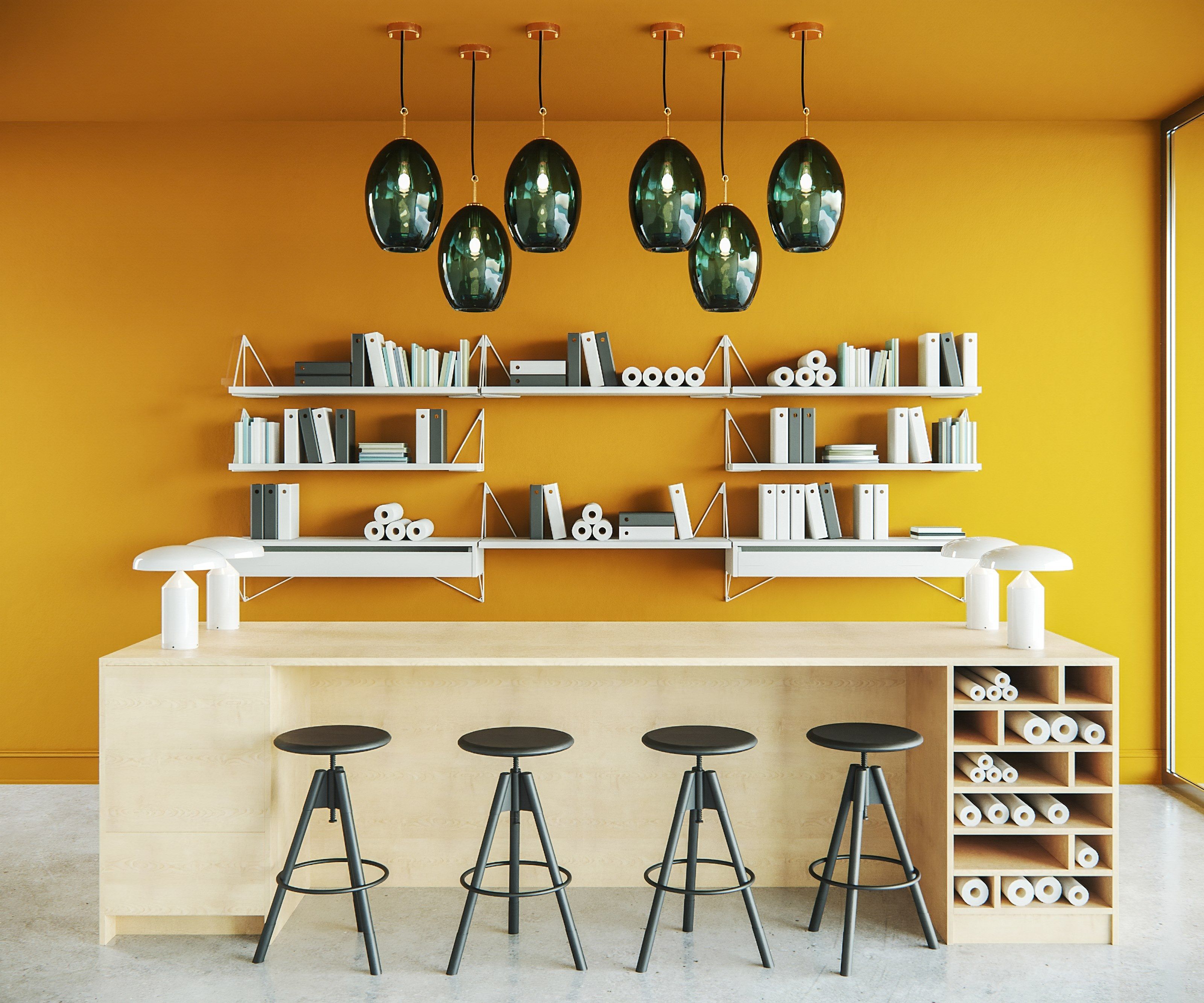 Основание деревянной полки Maze PYTHAGORAS ARCH-00046307 - Вид №28