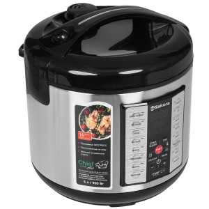 9248683 Мультиварка Sakura SA-7766BK черный