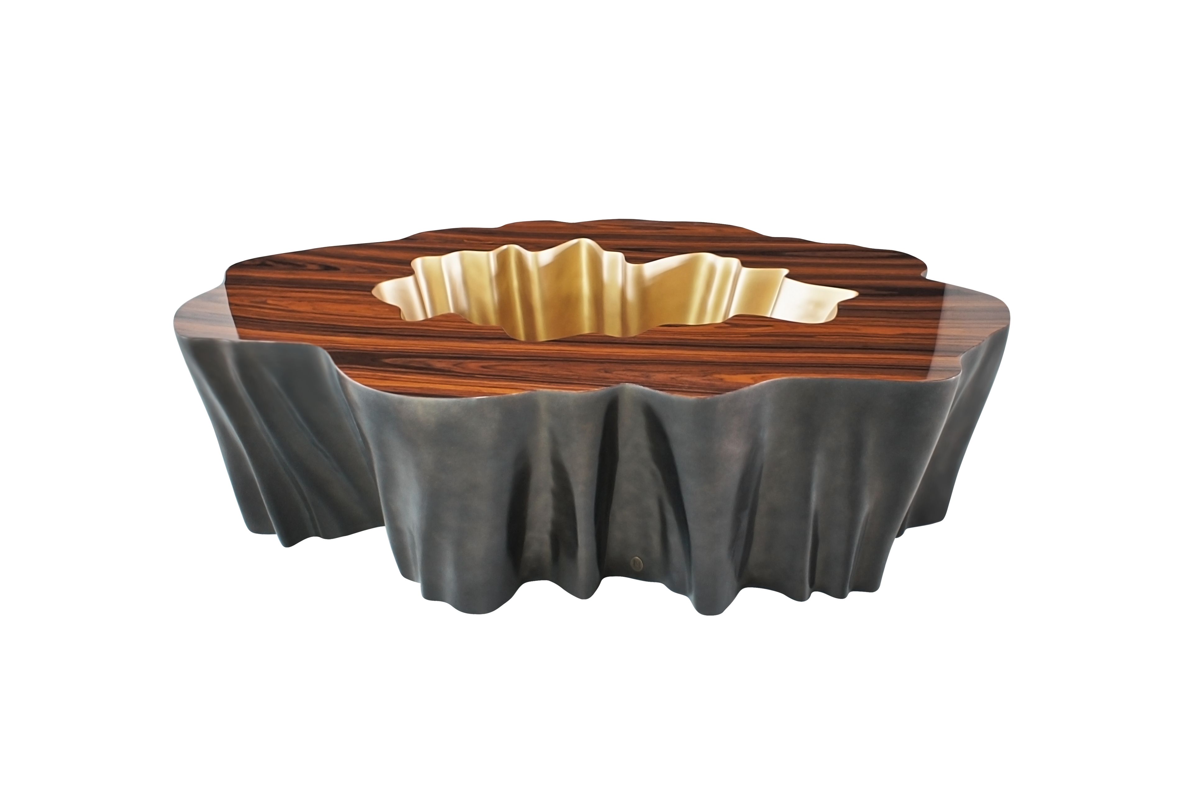 Журнальный столик из дерева и стекловолокна KARPA ARCH-00121499 - Вид №5