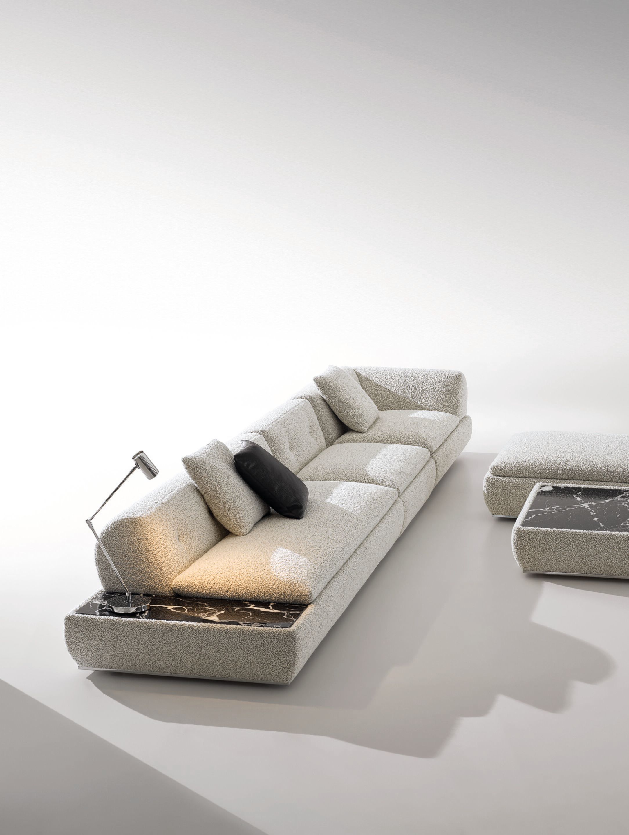 Секционный диван из ткани Minotti Supermoon ARCH-00101155 - Вид №6