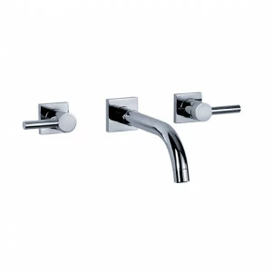 Смеситель для раковины на 3 отверстия ½", настенный монтаж, внешняя часть JOERGER Charleston Square