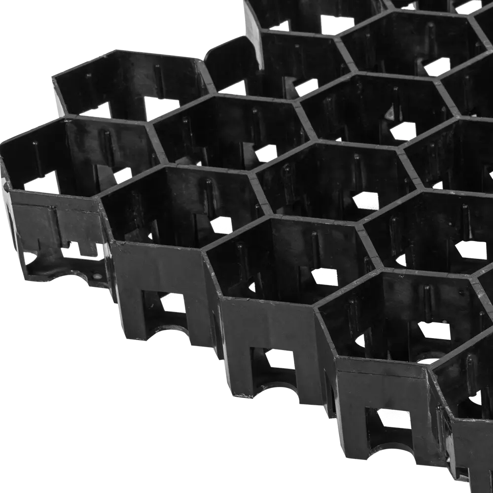 Решётка газонная 40x53 см цвет чёрный 82341632 STLM-2123093 Santreyd  - Вид №1