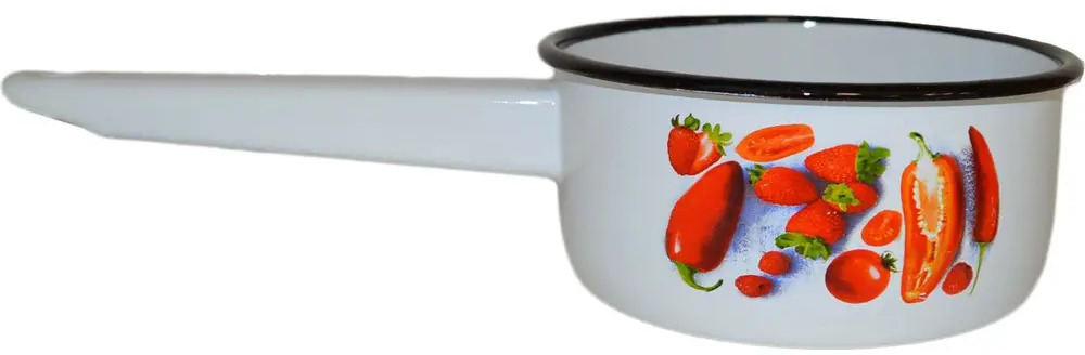 93724984 Ковш кухонный без крышки 1 л Appetite 60071636 эмалированная сталь цвет разноцветный STLM-0867218