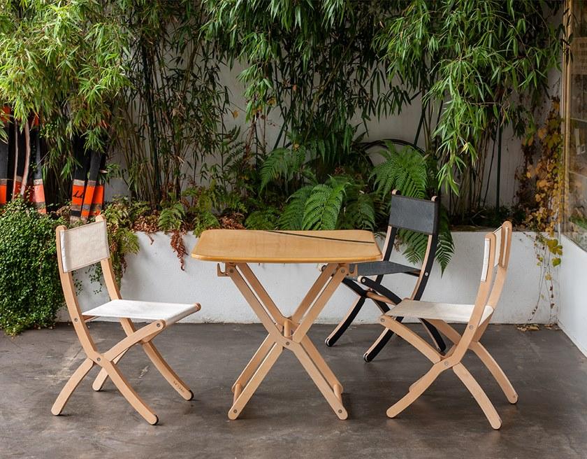 DVELAS Стол обеденный раскладной круглый Dinghy sun-id-1371305 - Вид №1