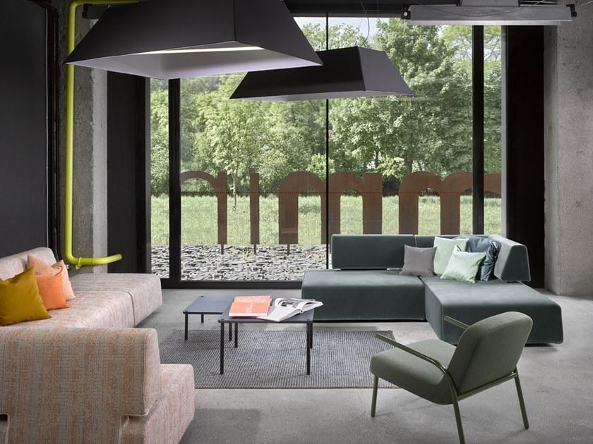 mminterier Кресло со съемным чехлом из ткани с подлокотниками Ploon sun-id-1483603 - Вид №5