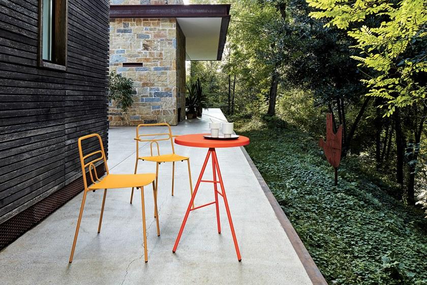 CaStil Штабелируемый металлический садовый стул Dida Dida - Вид №4