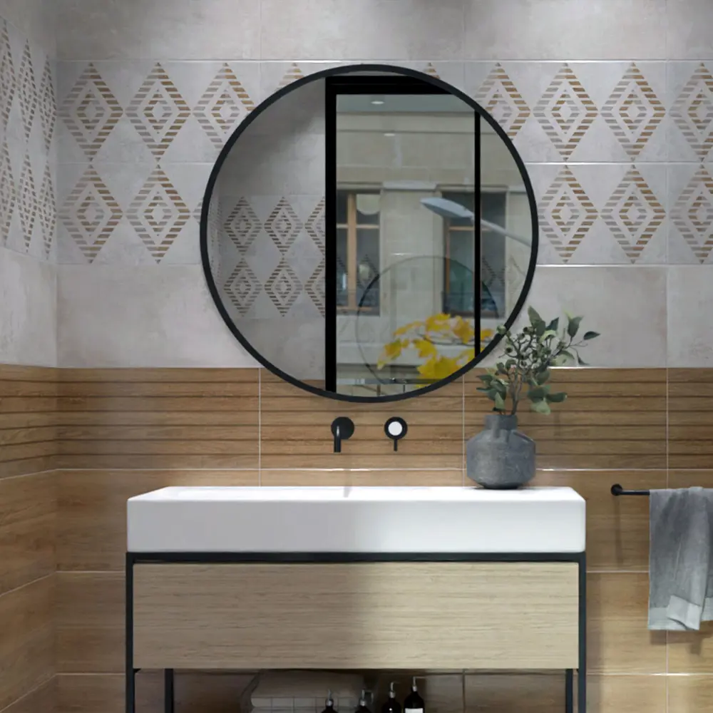 Керамическая плитка Нефрит-Керамика Эни в оттенке коричневое дерево 89232583