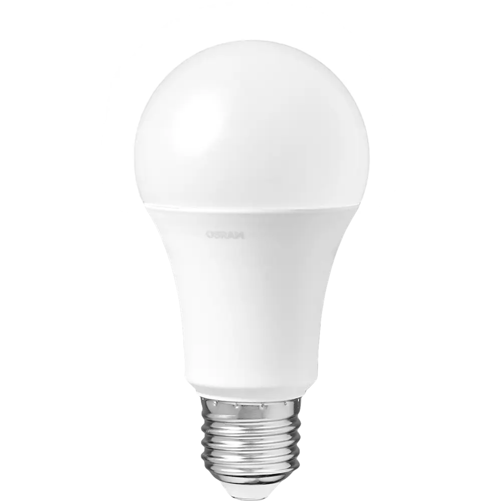 Лампа светодиодная Osram А60 E27 220-240 В 13 Вт груша матовая 1200 лм нейтральный белый свет 82837662 STLM-2200785  - Вид №1