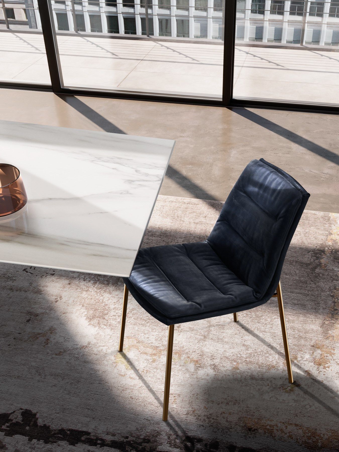 Кожаный мягкий стул EFORMA Lady ARCH-00091462 - Вид №3